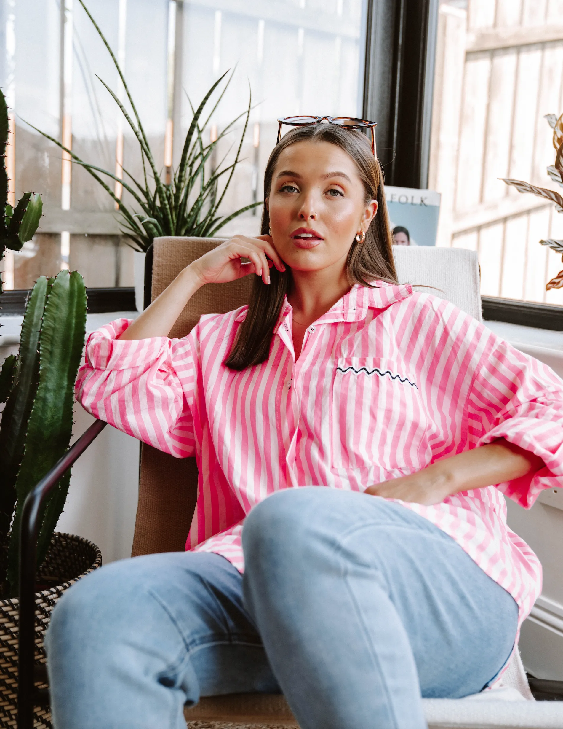 Neon Stripe Shirt