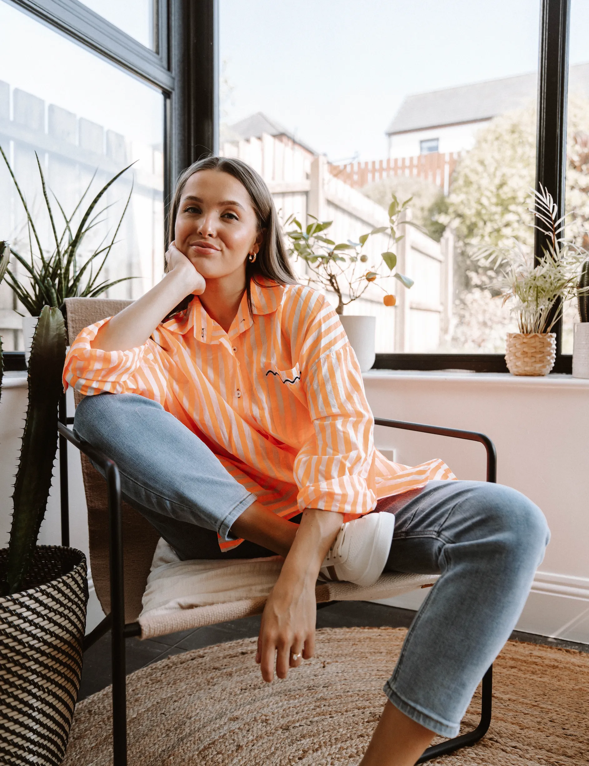 Neon Stripe Shirt