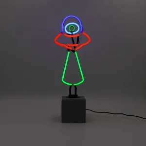 Neon 'ufo' Sign