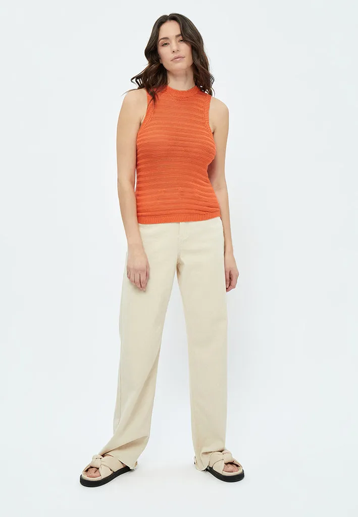 Nicola Knit Top - Firecracker