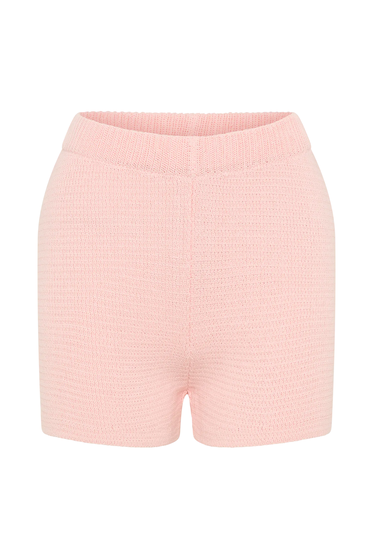 Noah Knit Shorts - Baby Pink