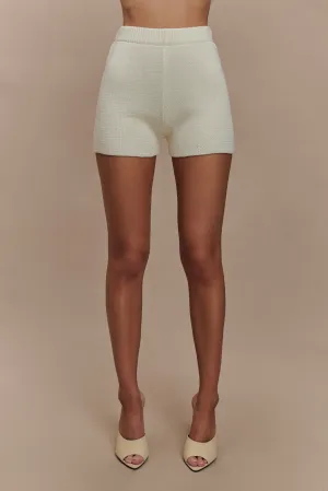 Noah Knit Shorts - Ivory