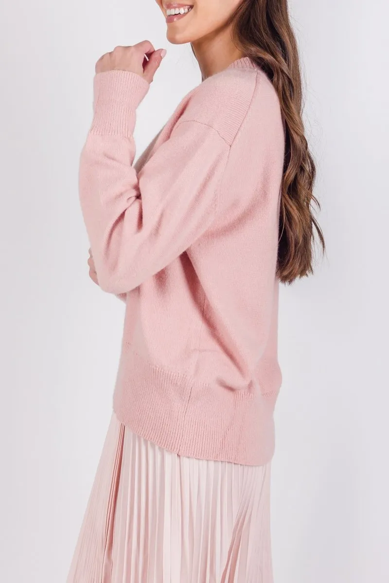 OVERSIZED SWEATER (LIGHT PINK)