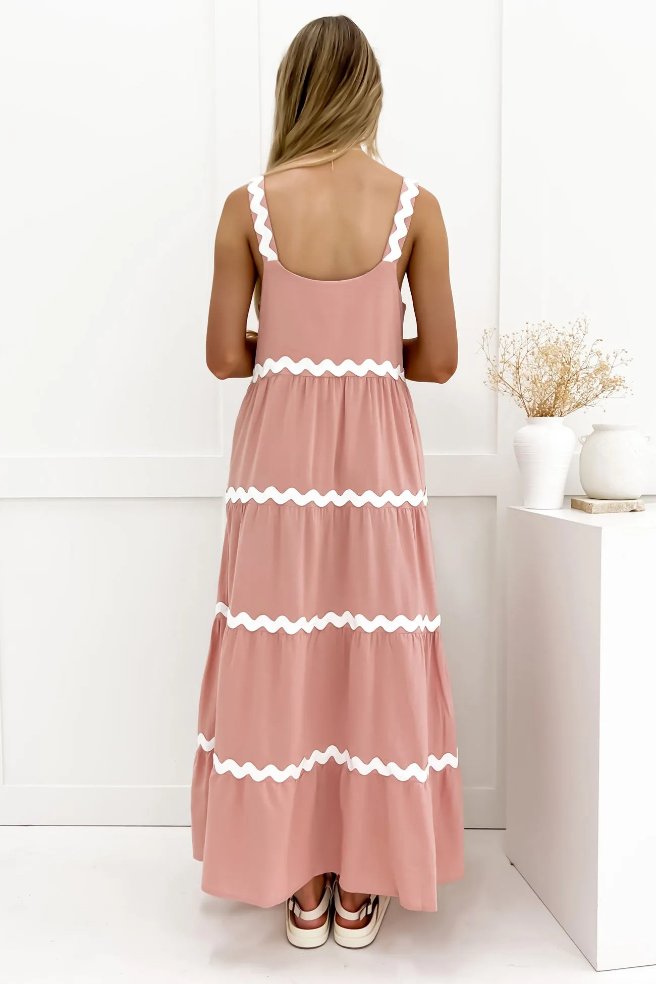 Peggy Maxi Dress Blush