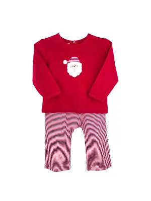 Petit Ami - Santa Knit Top and Pant Set