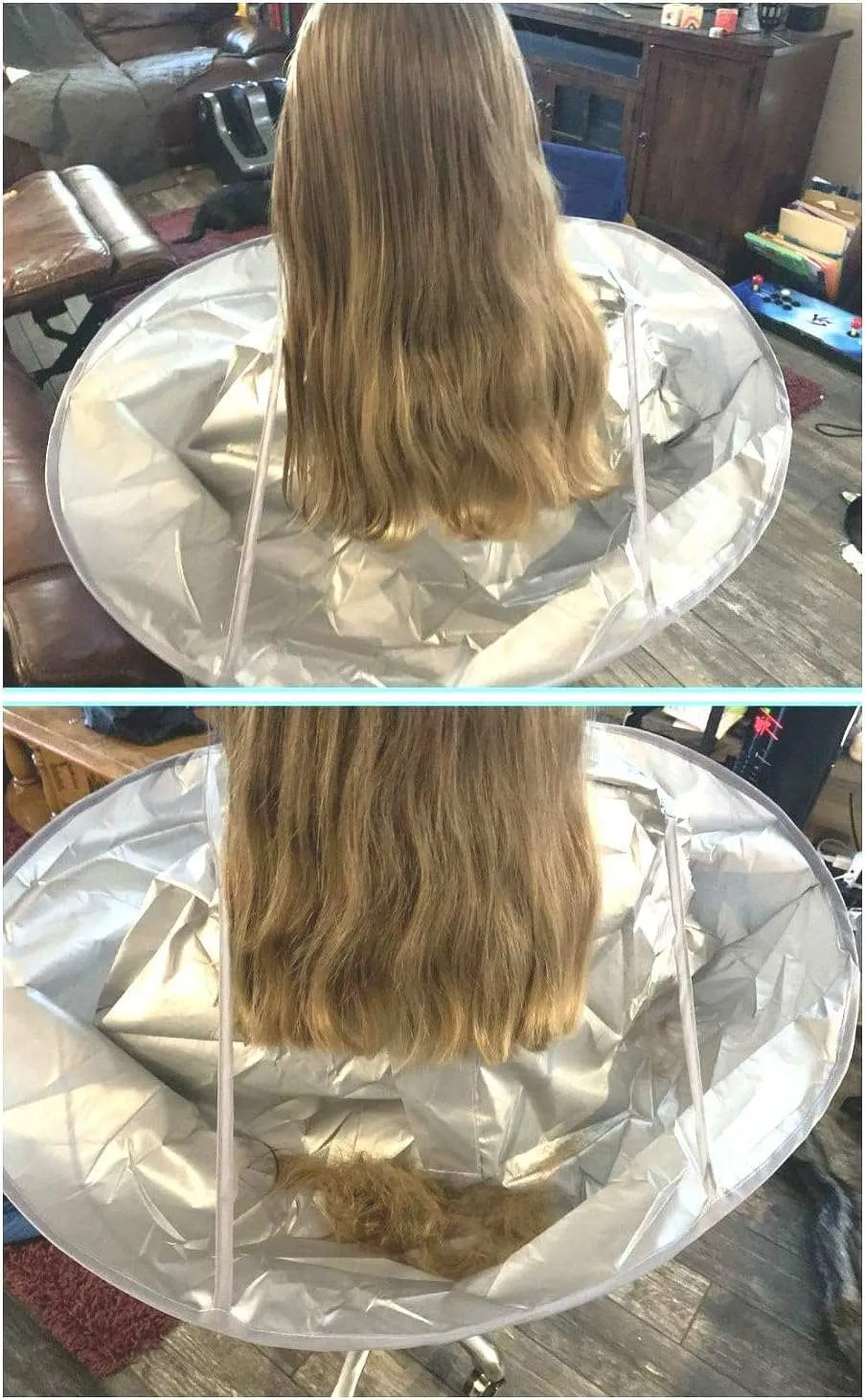 Professional Foldable Hair Cutting Barber Cape