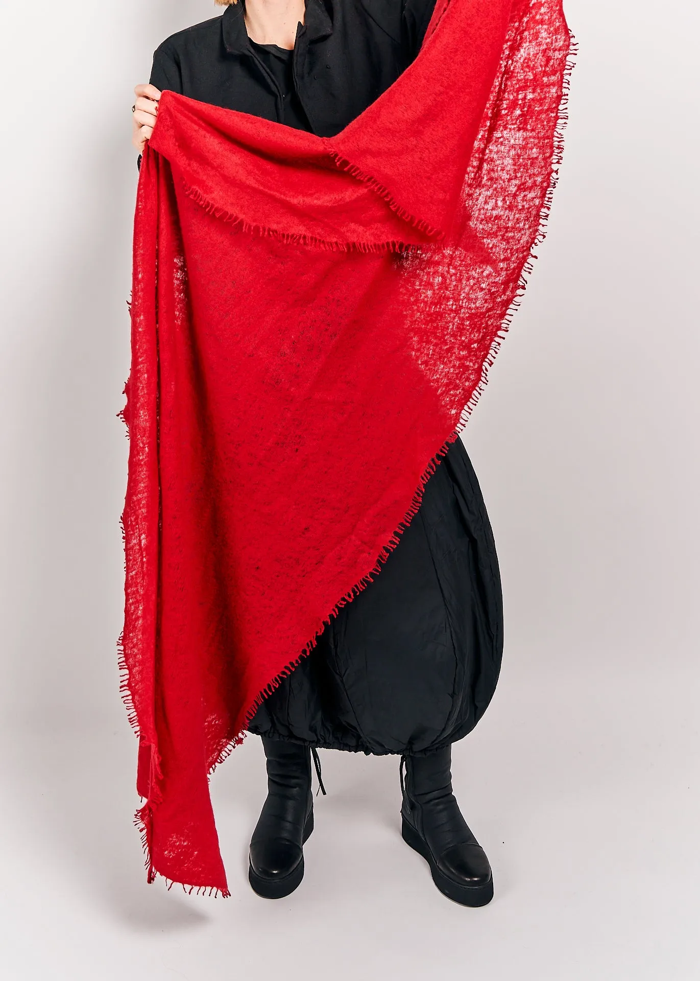 Purschoen Shawl Red Chili Red