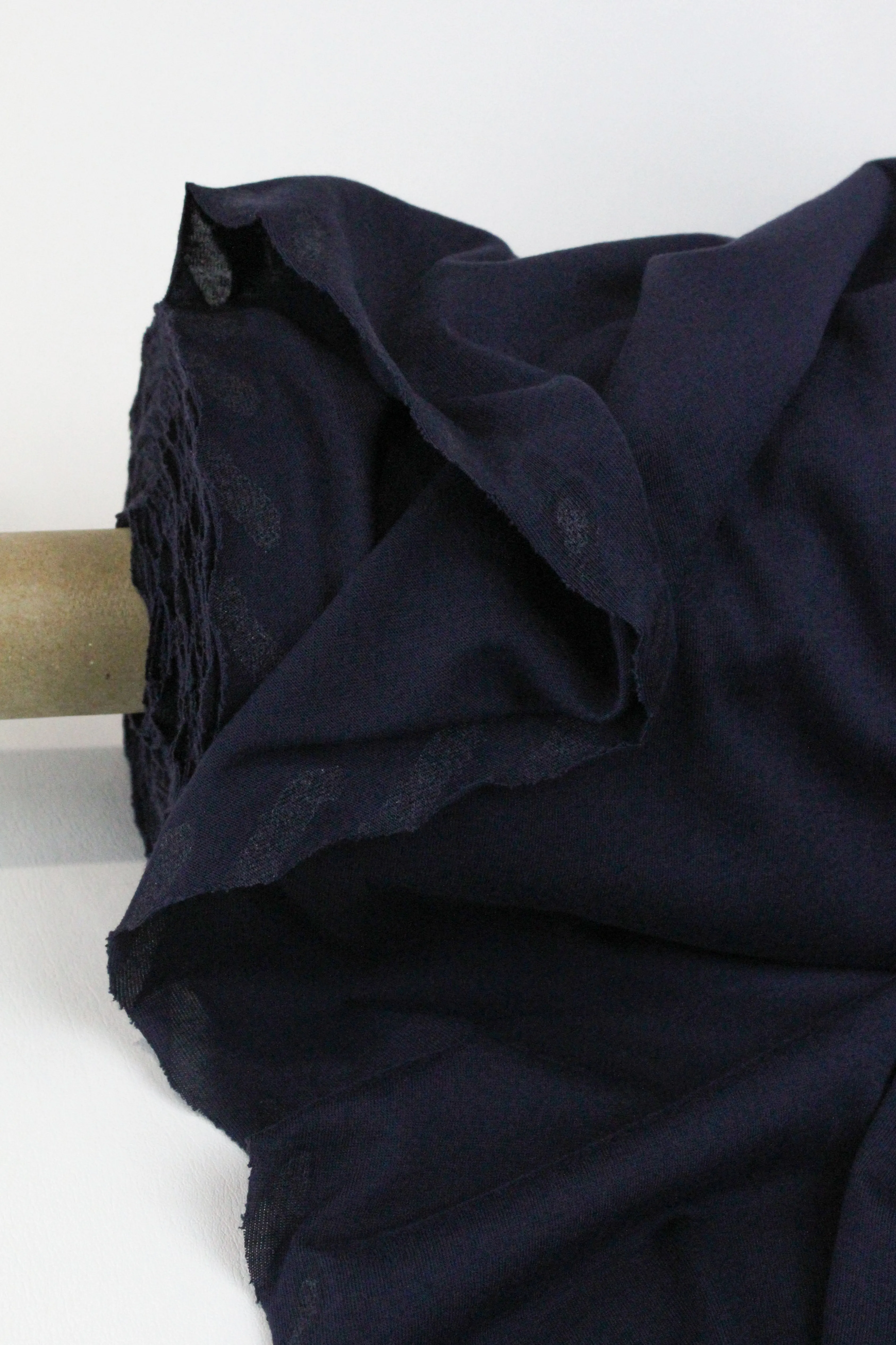 Raewyn - Soft Touch Cotton Jersey | Navy #9