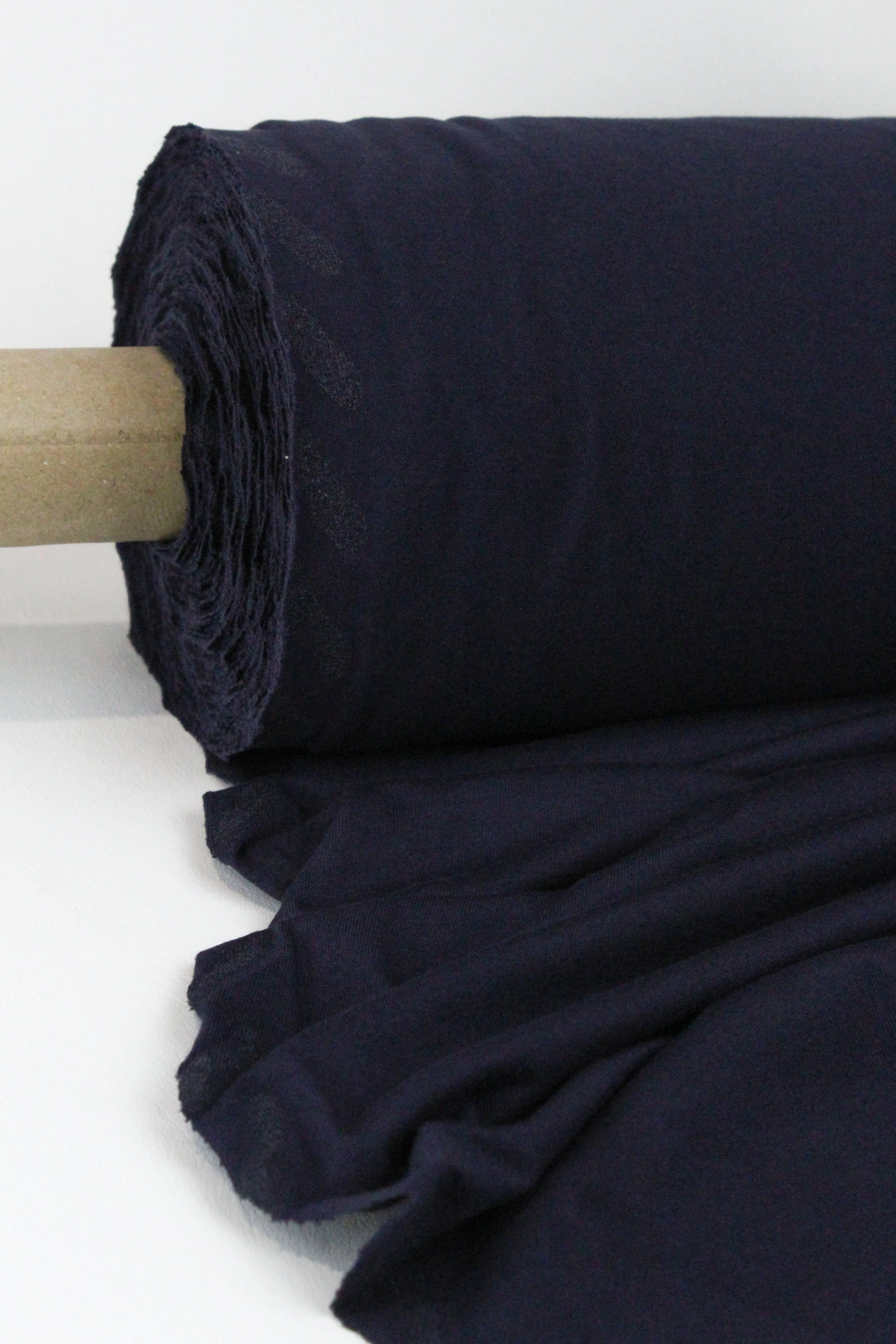 Raewyn - Soft Touch Cotton Jersey | Navy #9