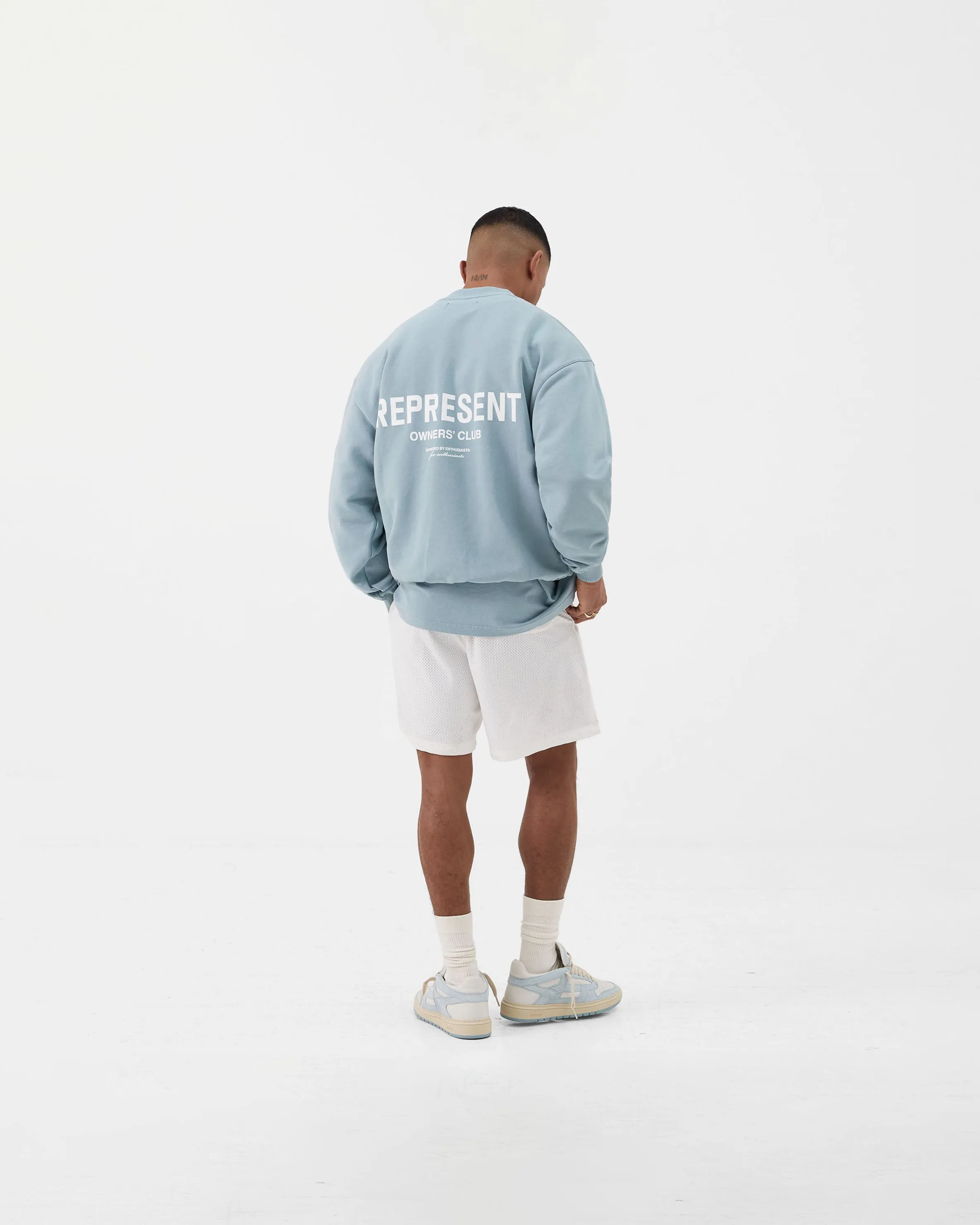 Represent Owners Club Sweater - Powder Blue