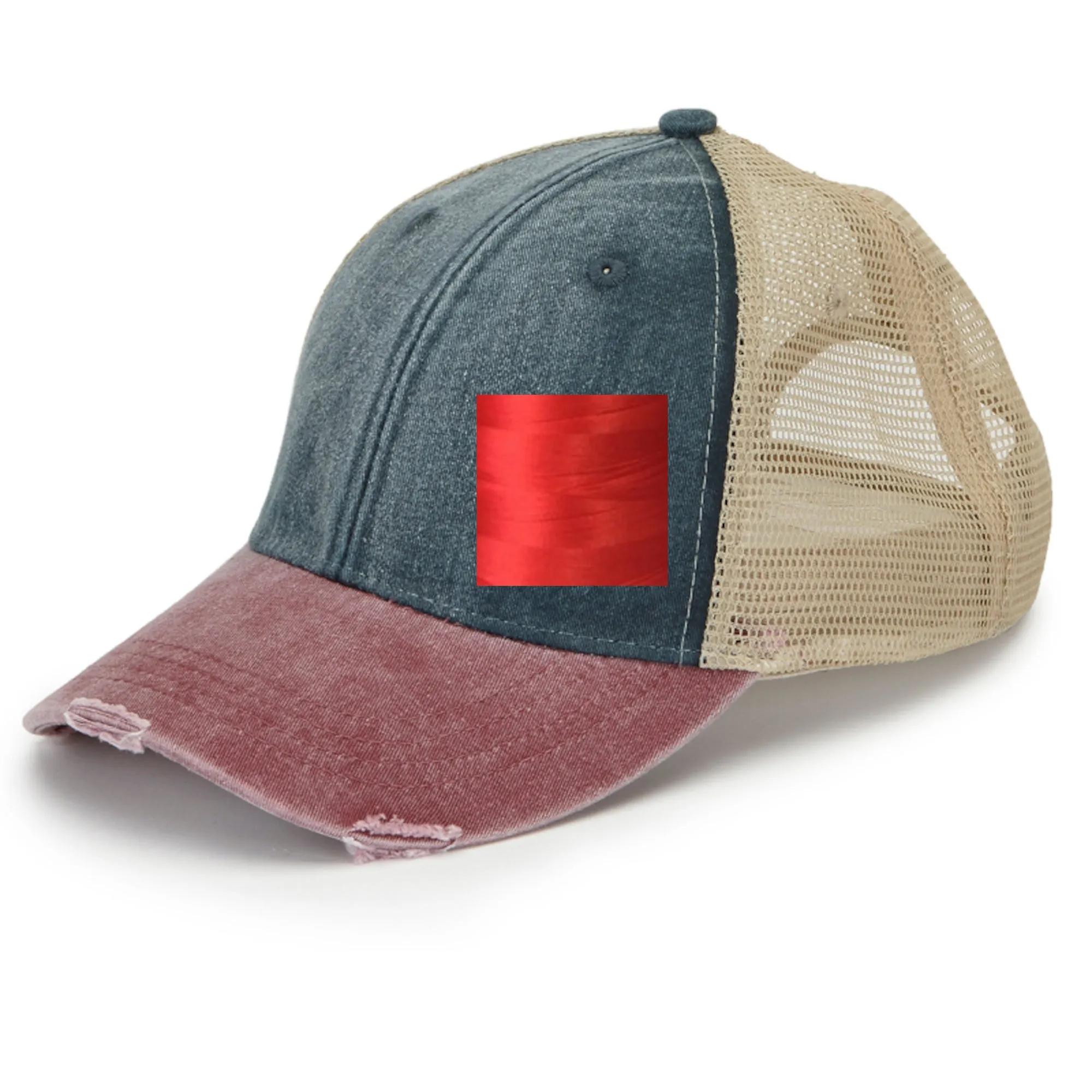 Rhode Island Hat | Distressed Snapback Trucker | state cap | many color choices