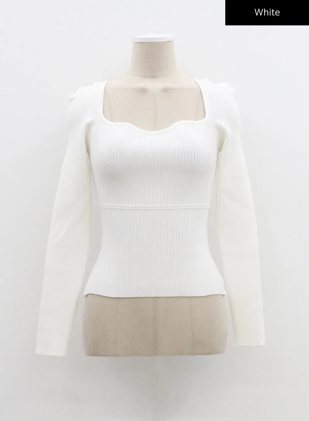 Ribbed Knit Top CF313