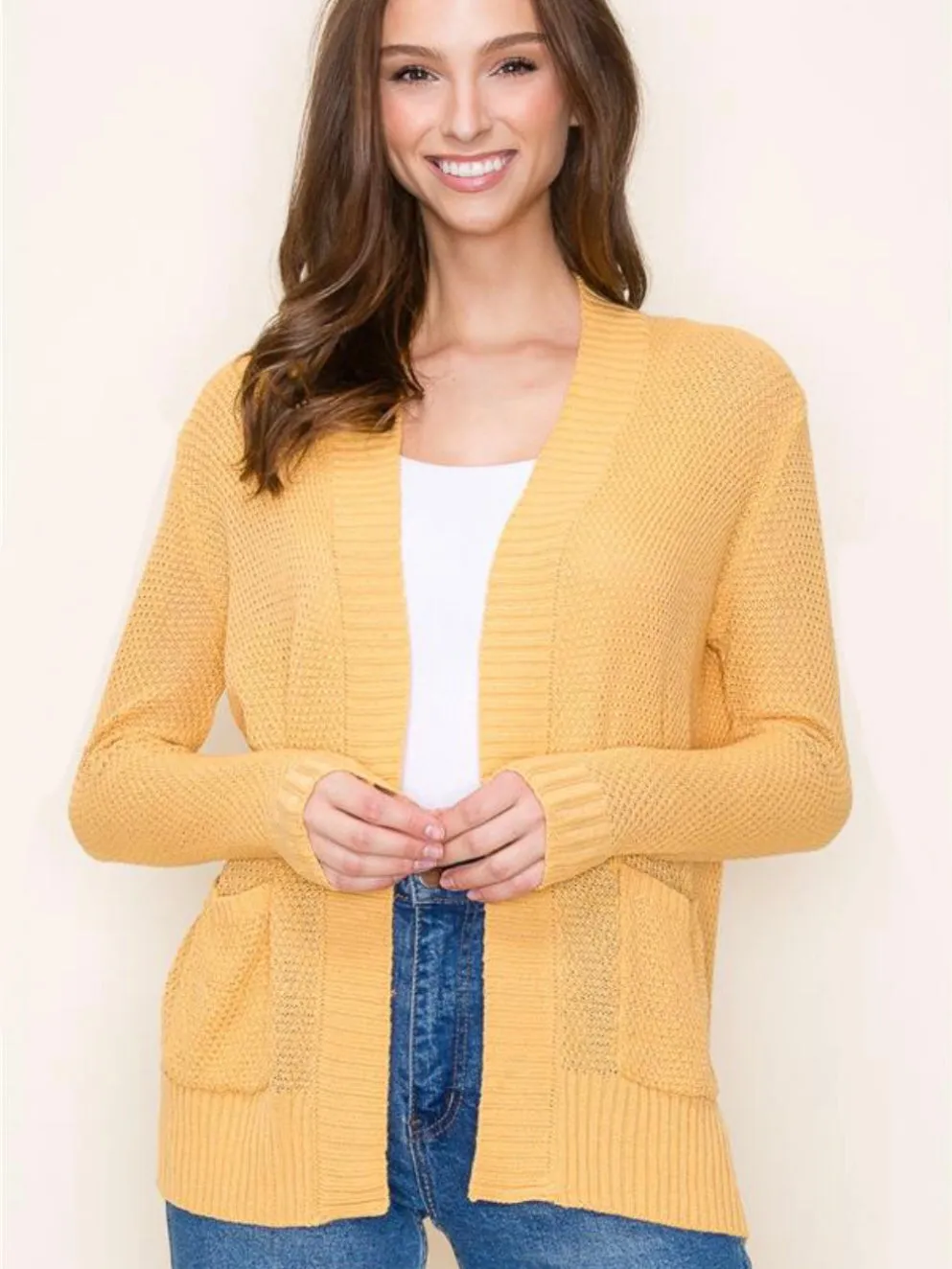 Rivka Cardigan - Yellow