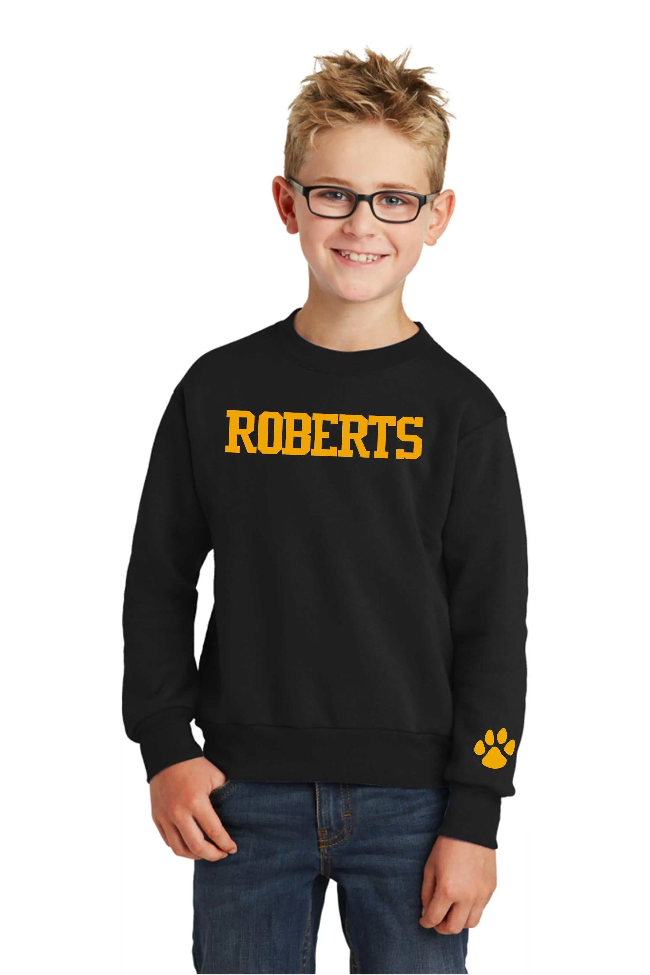 Roberts - Youth Heavy Blend™ Crewneck Sweatshirt.  18000B