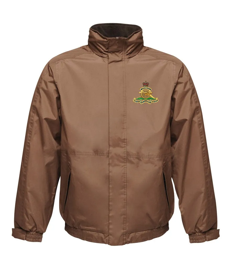 Royal Artillery Embroidered Regatta Waterproof Insulated Jacket