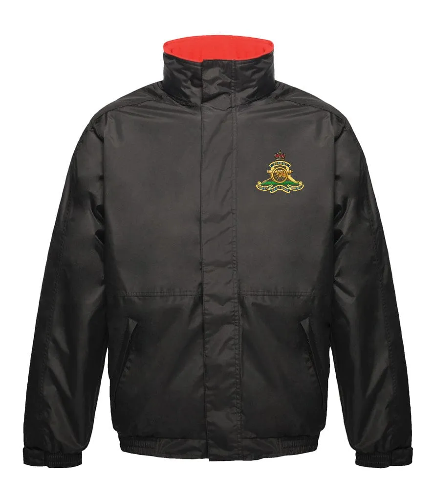 Royal Artillery Embroidered Regatta Waterproof Insulated Jacket