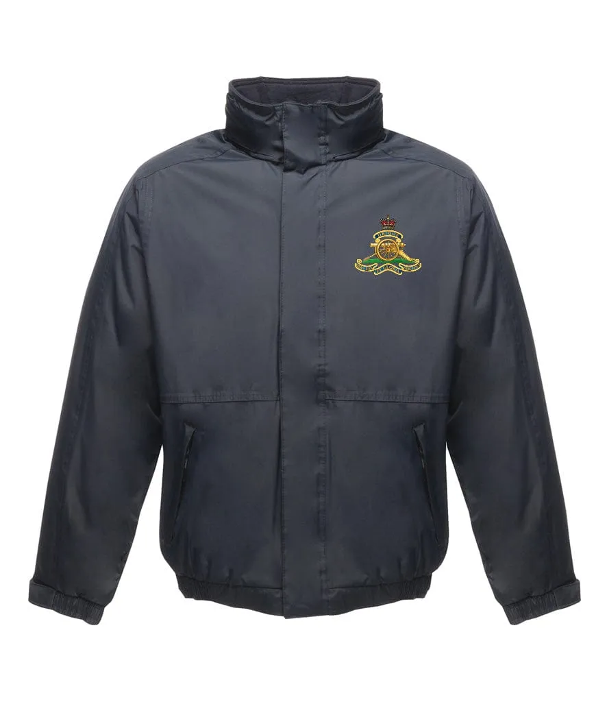 Royal Artillery Embroidered Regatta Waterproof Insulated Jacket