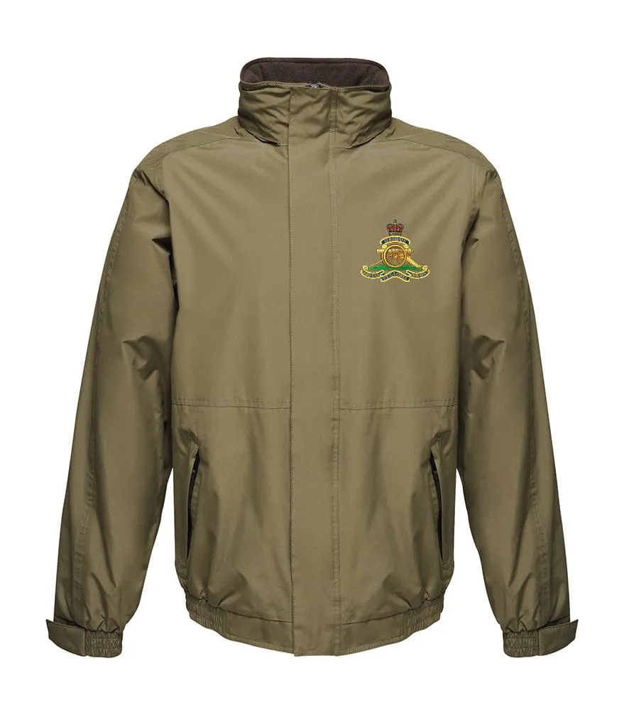 Royal Artillery Embroidered Regatta Waterproof Insulated Jacket