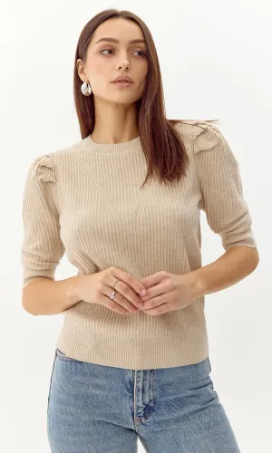 Ruiza Sweater Knit Top