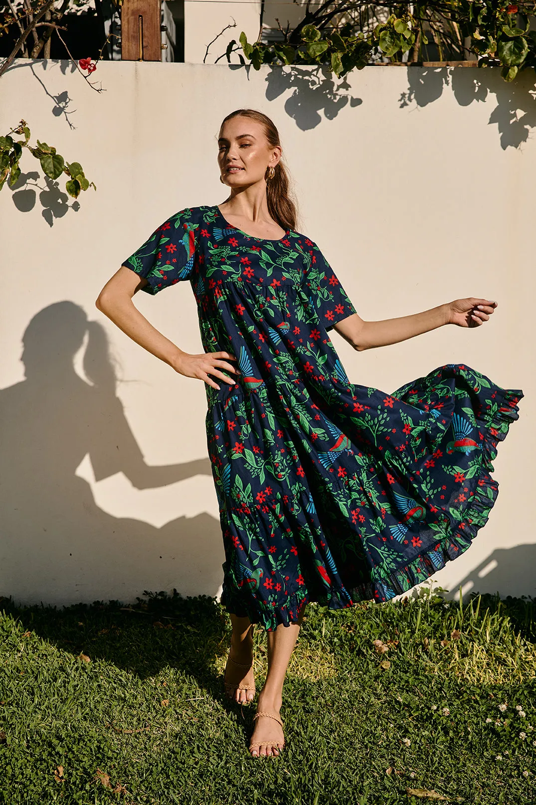 Sabre Maxi Dress in Currumbin