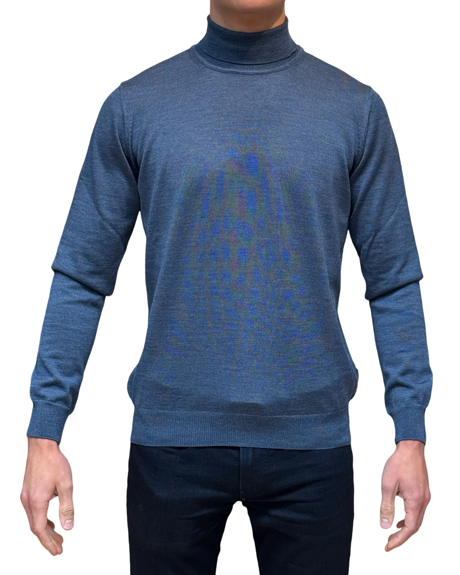 SAND Turtle Neck Light Blue