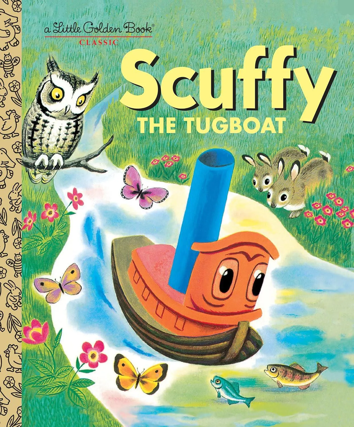 Scuffy the Tugboat and His Adventures Down the River