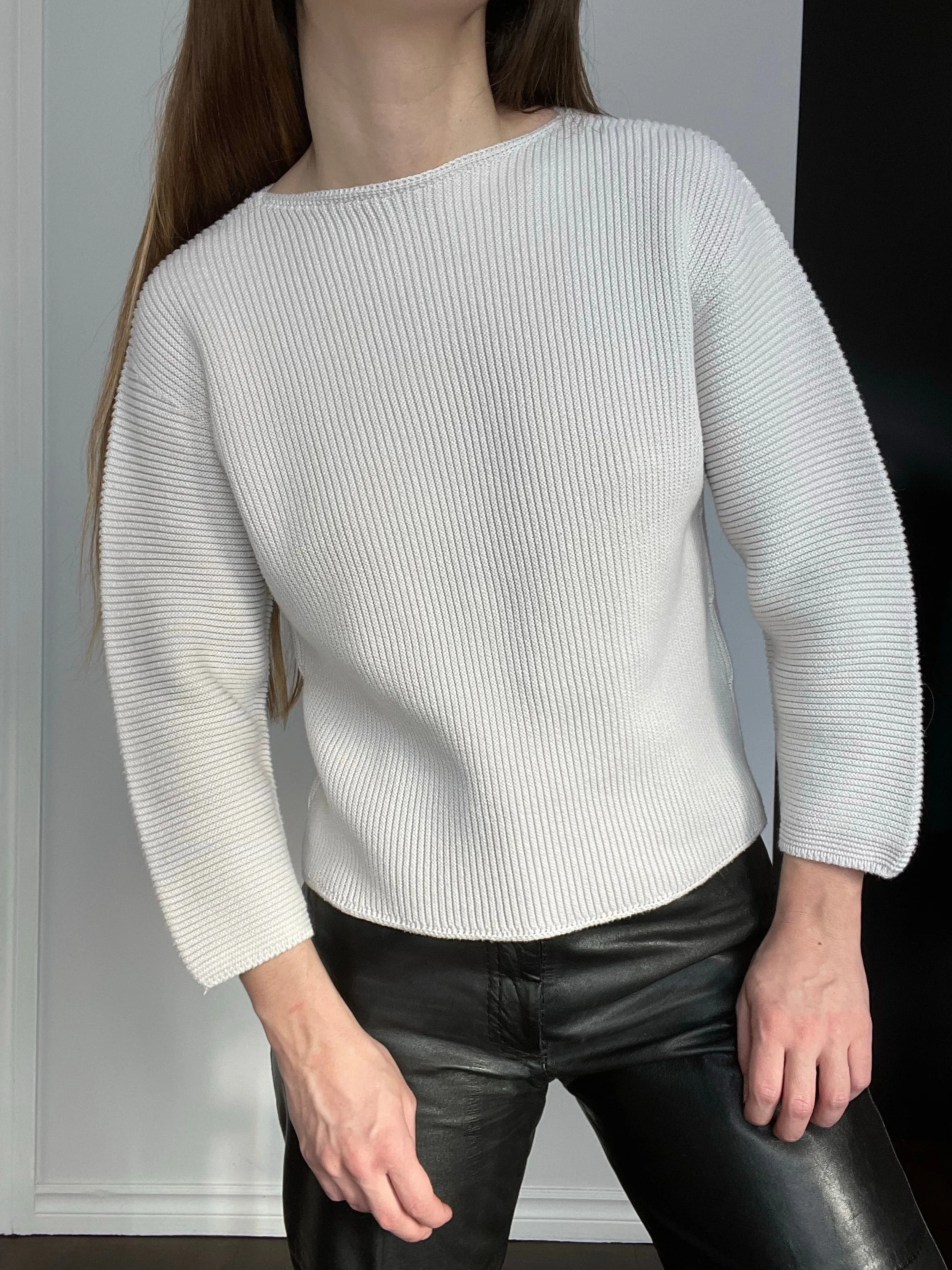 Sculptural Knit Top - M