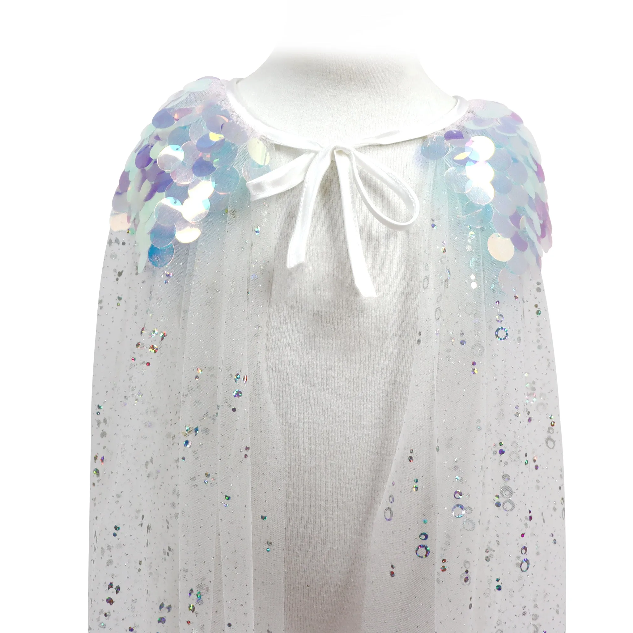 Shimmering Angel Party Cape