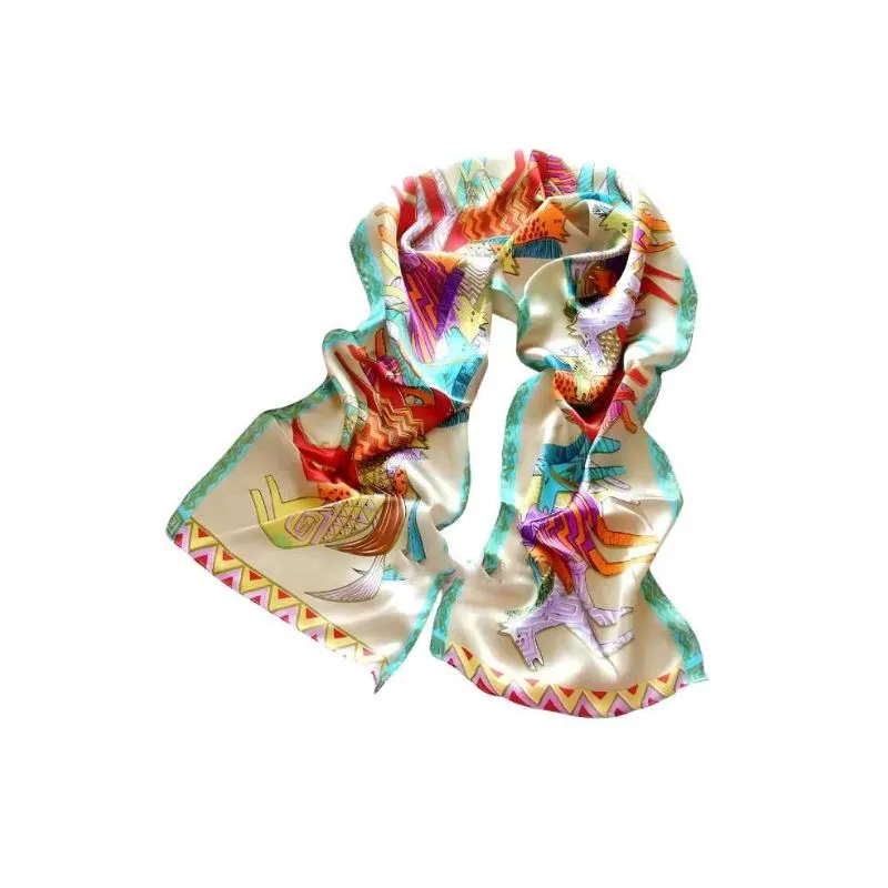 Silk Fantasie Scarf Women