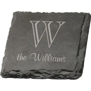 Slate Coaster Set