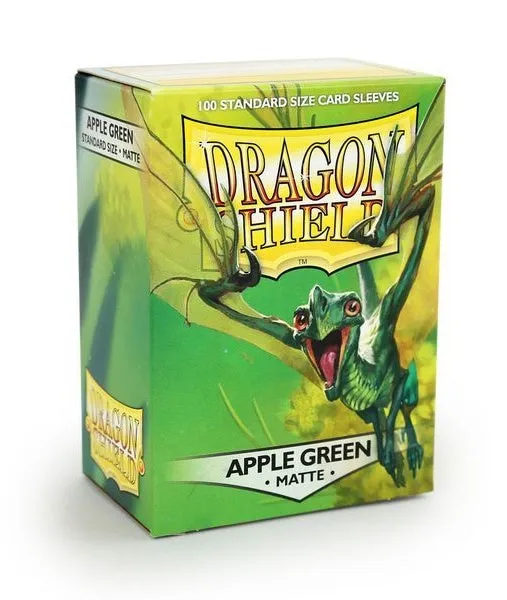 Sleeves - Dragon Shield - Box 100 - Apple Green MATTE