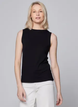 Soft Touch Semi Relaxed Boatneck Tank