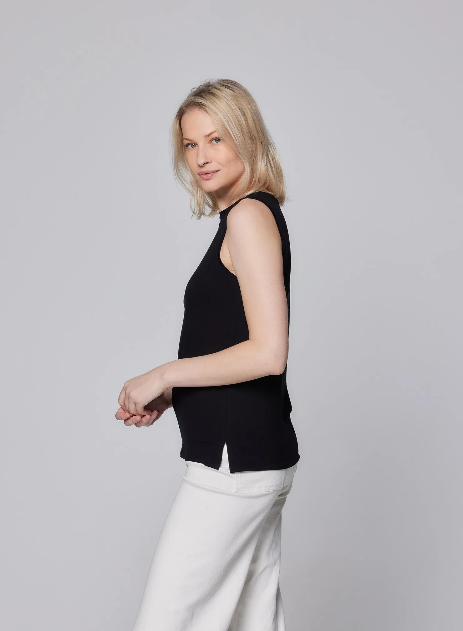 Soft Touch Semi Relaxed Boatneck Tank