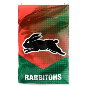 South Sydney Rabbitohs NRL Cape / Wall Flag Rugby League