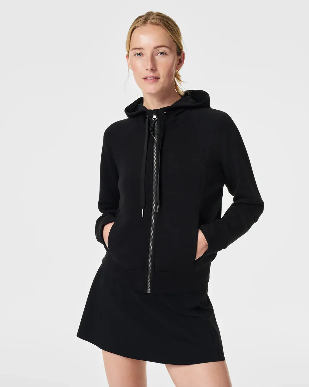 SPANX - AIRESSENTIALS FULL ZIP HOODIE