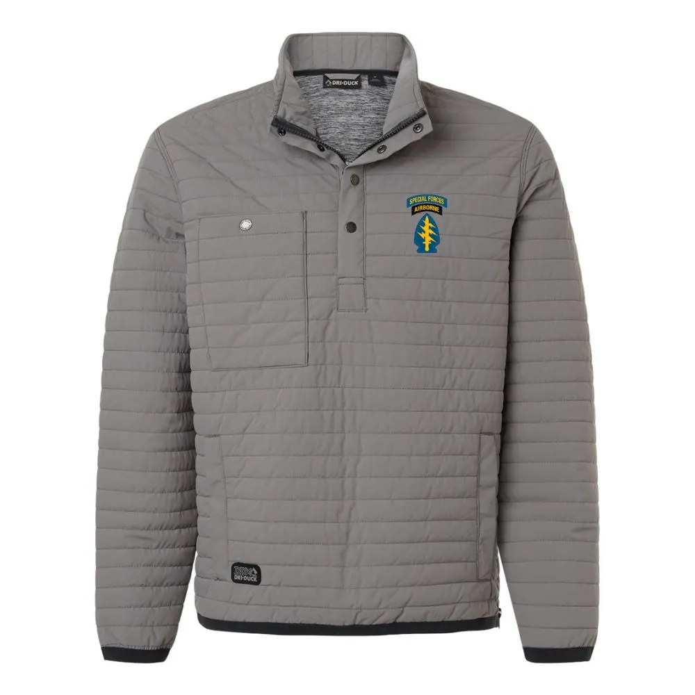 Special Forces Airborne Dri-Duck Keystone Quilted Pullover