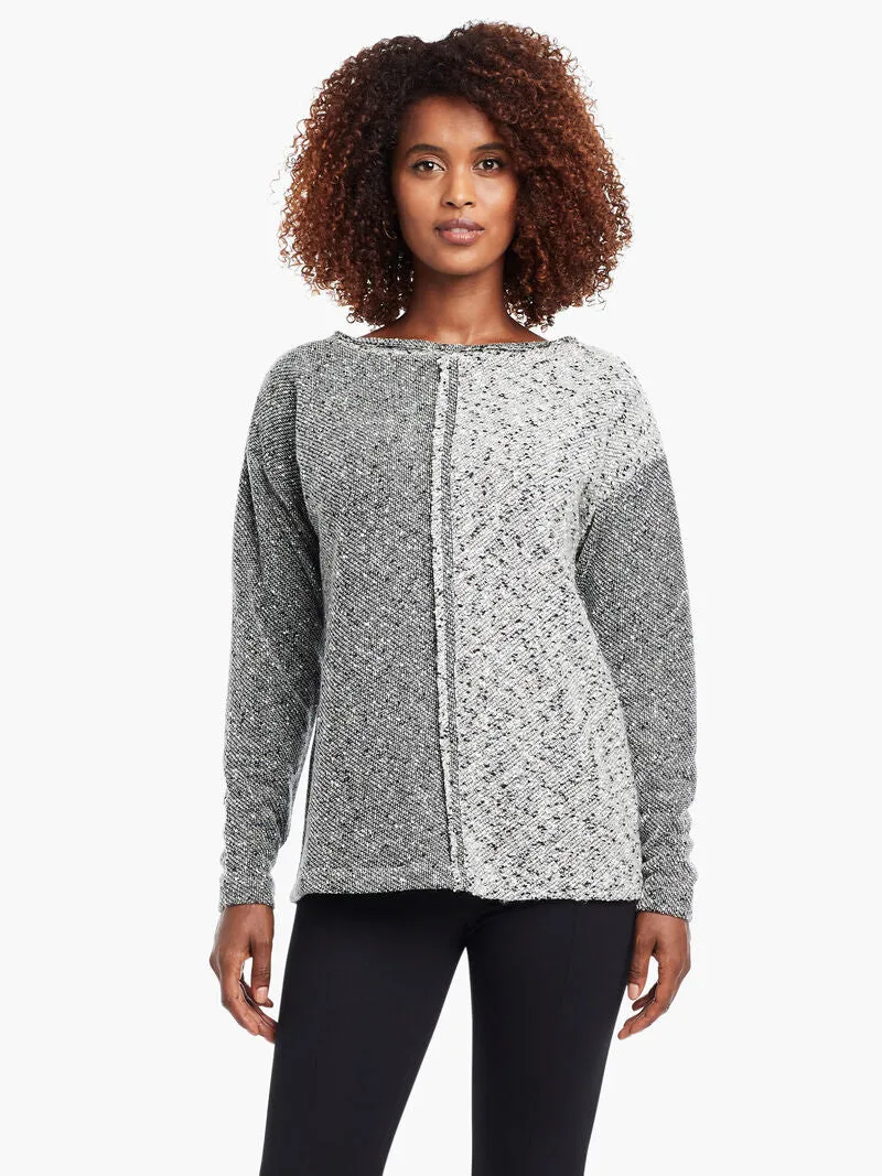 Speckled Horizon Top in Grey Mix