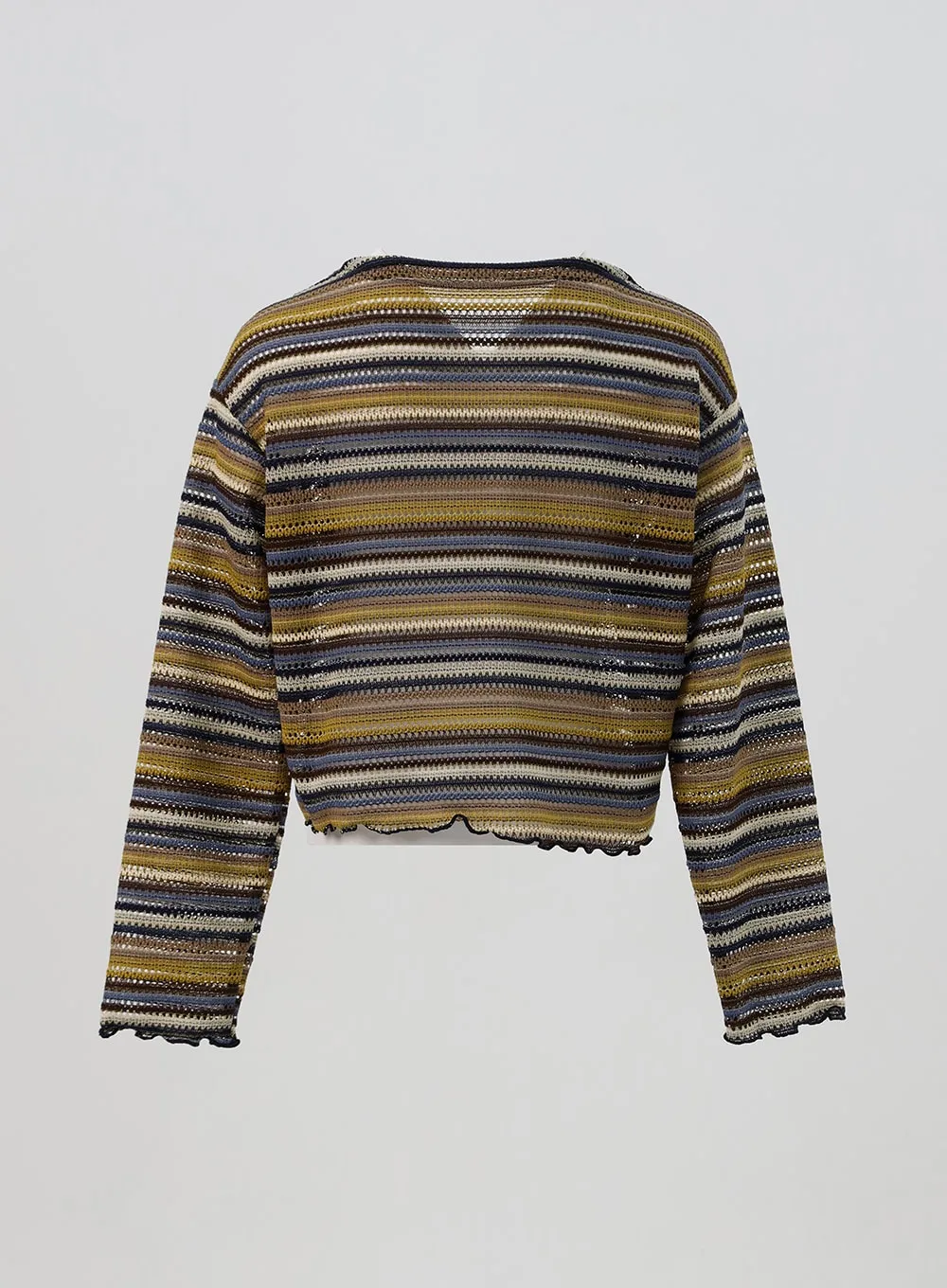 Stripe Knit Top IS327