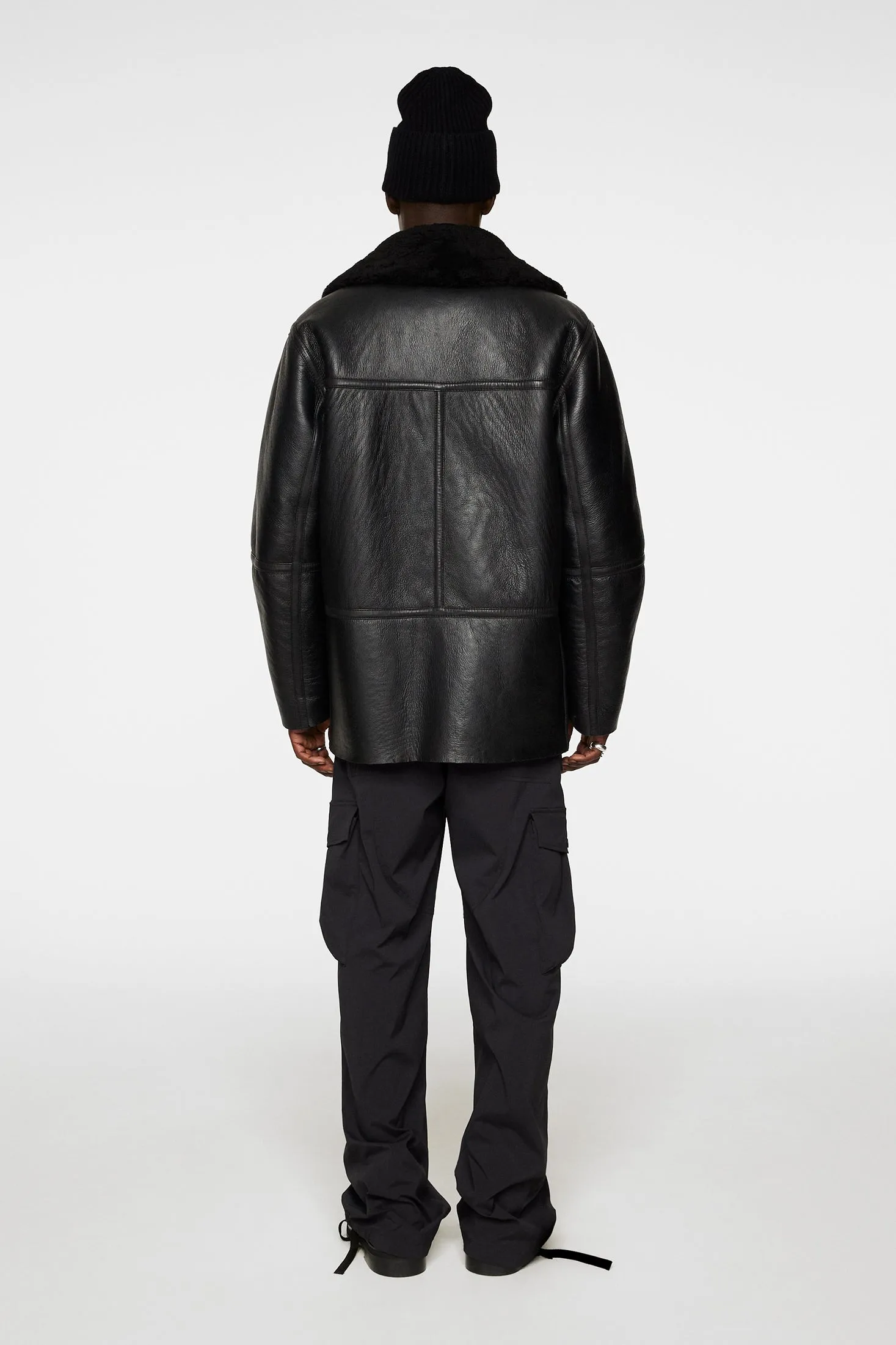 Sutton Shearling Jacket / Black