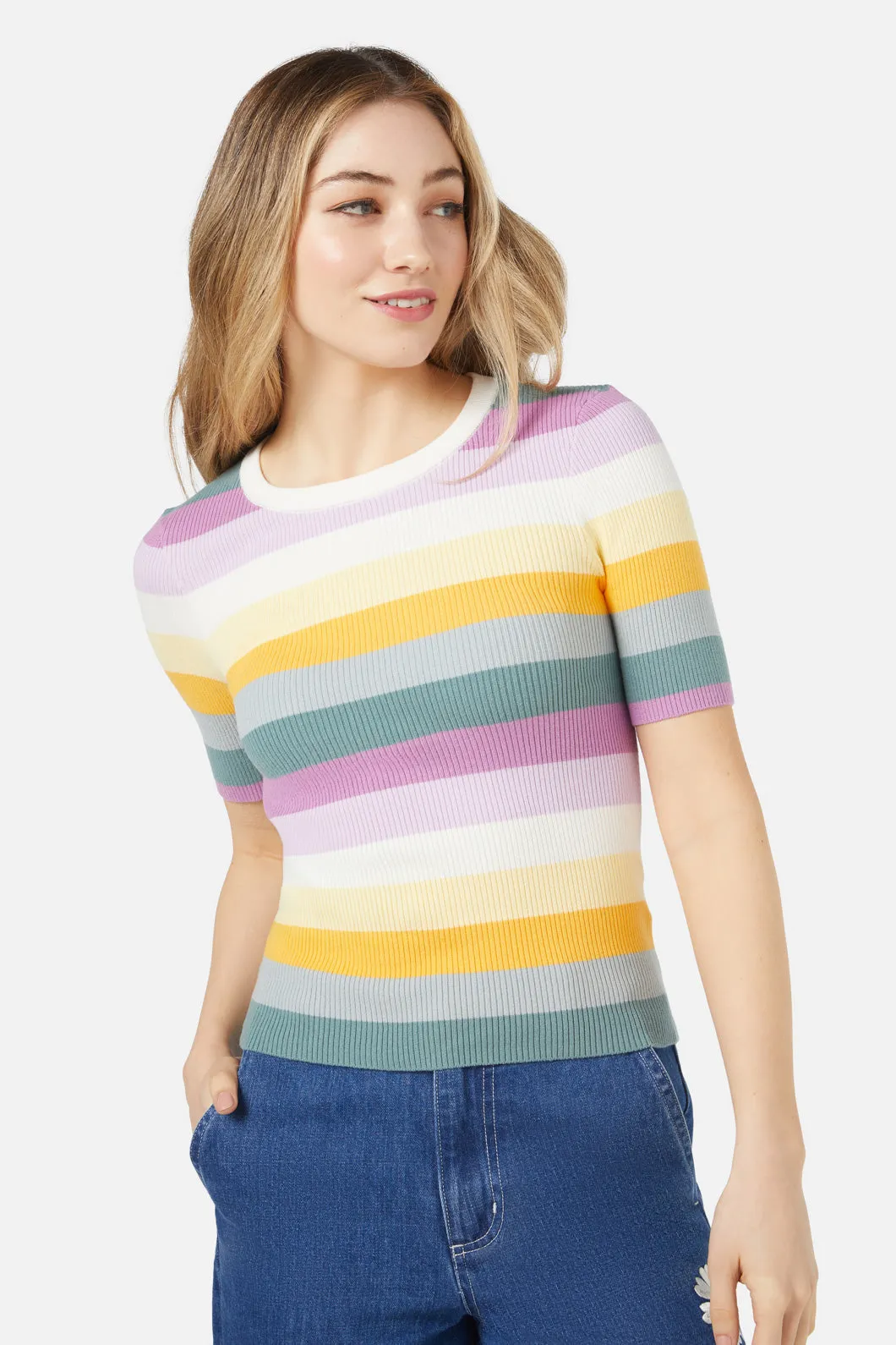 Sydney Stripe Knit Top