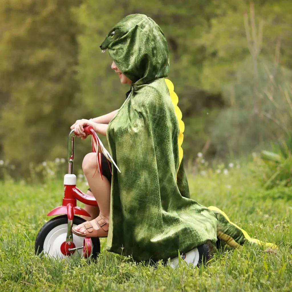 T-REX HOODED DINOSAUR CAPE TODDLER