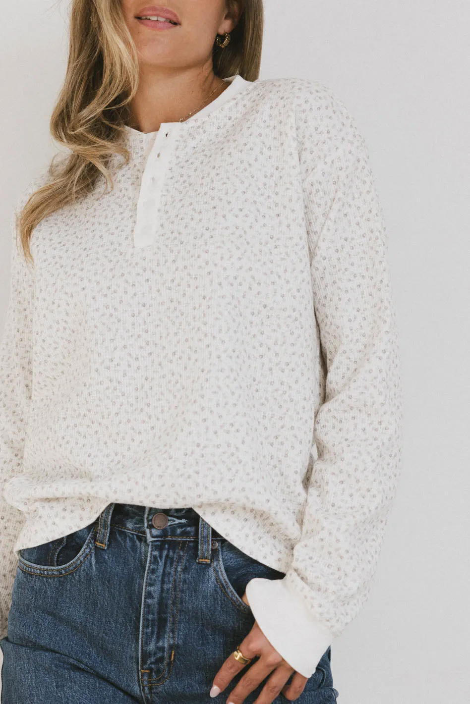 Talithia Floral Knit Top