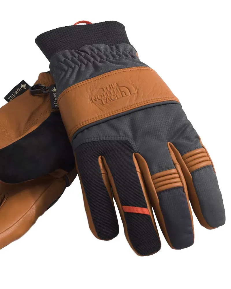 The North Face Montana Pro SG Gore Glove Leather Brown/Grey 2025