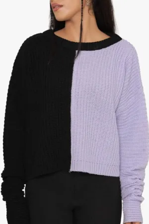 Timeless Charm Dual-Tone Sweater