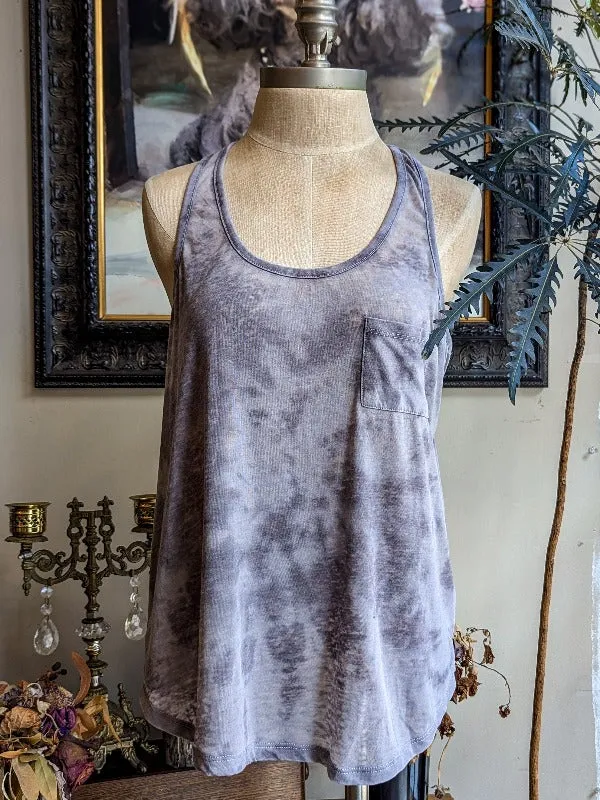 Tough Luv Dyed Pocket Tank