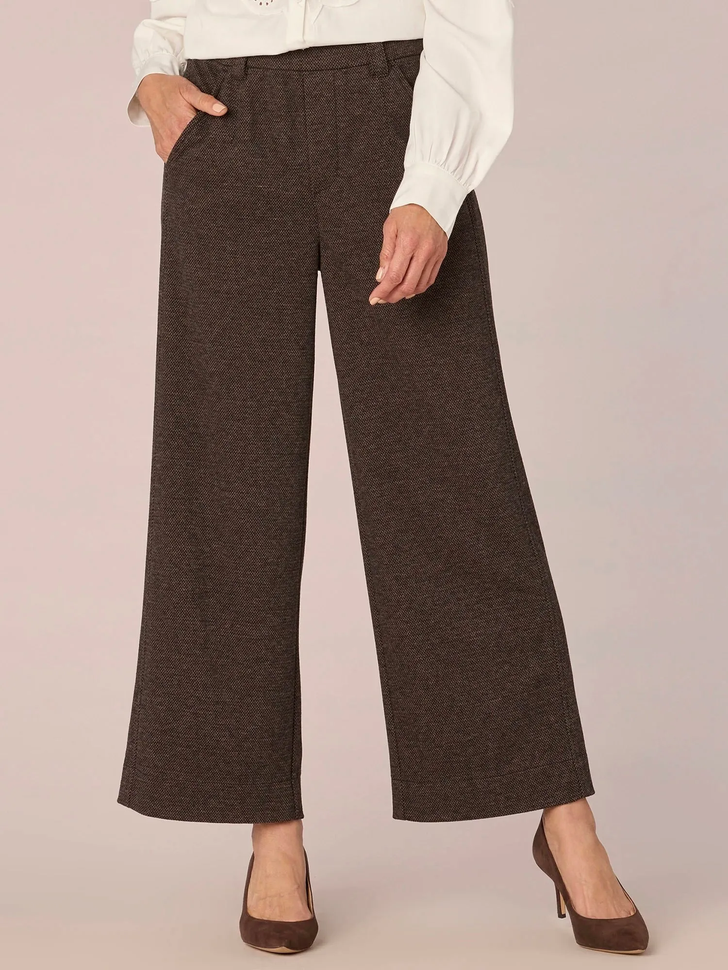 Trouser Pull-On Pant - Brown