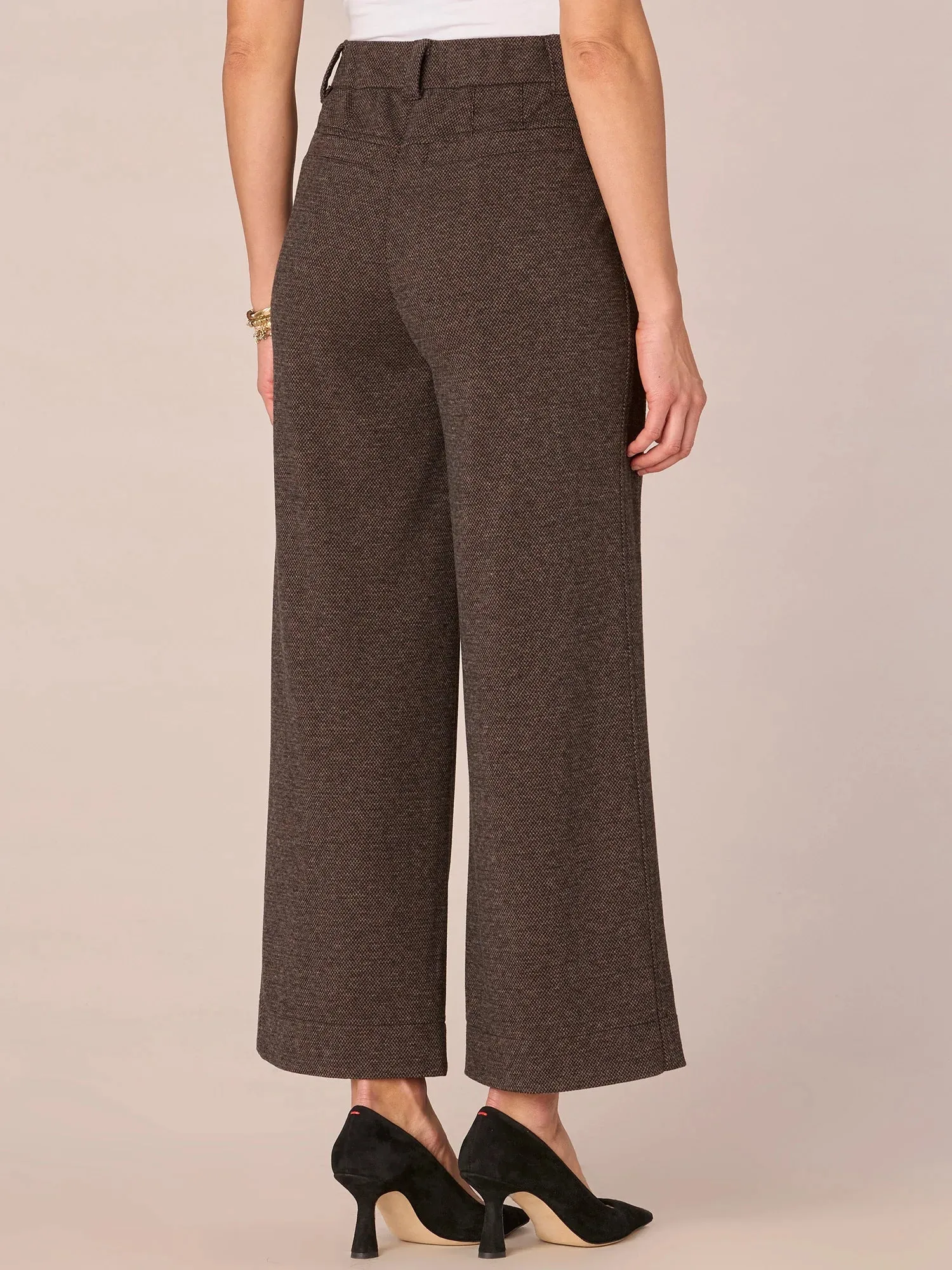 Trouser Pull-On Pant - Brown