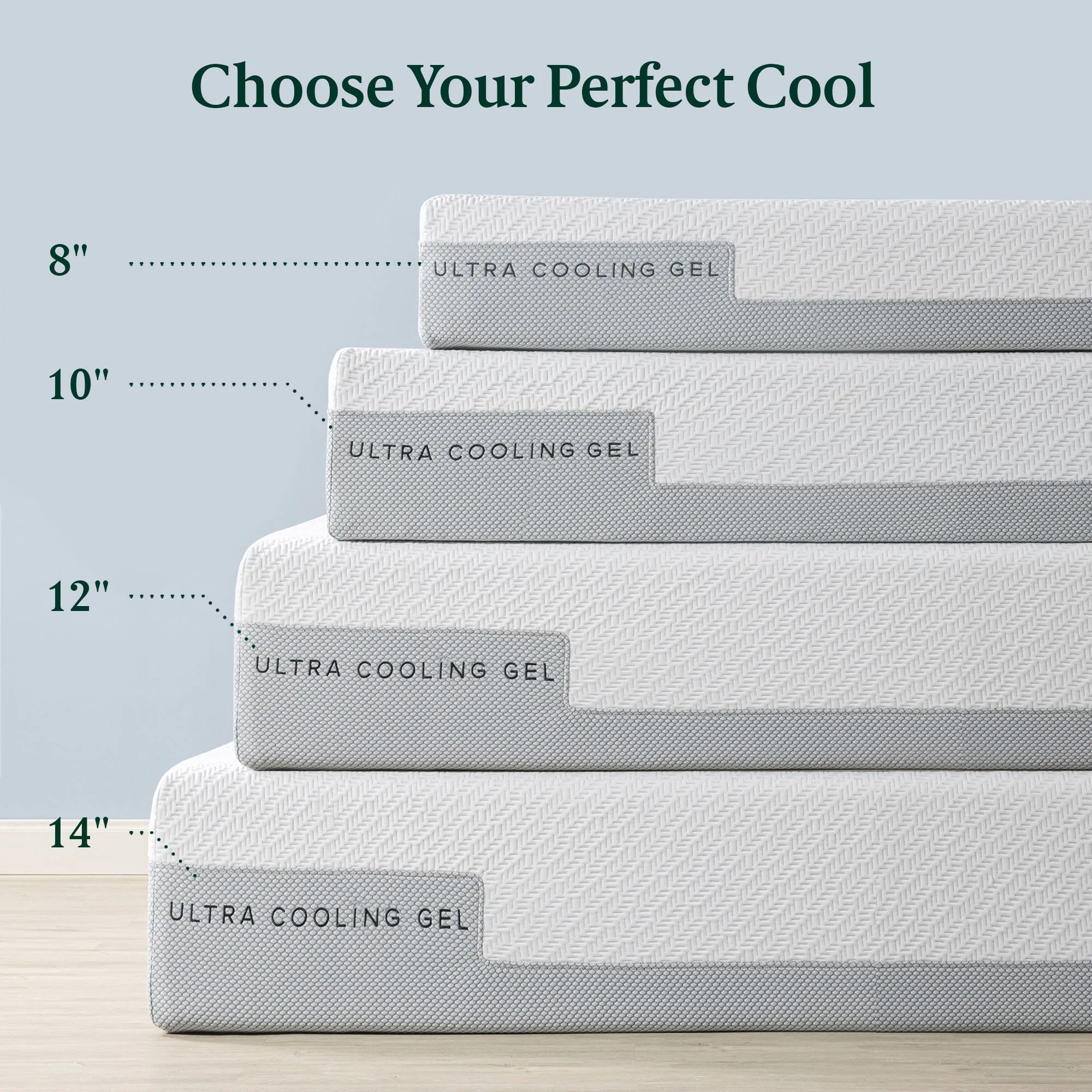 Ultra Cooling Gel Memory Foam Mattress