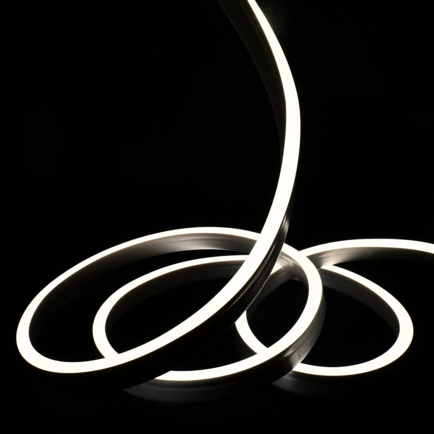 Ultra Long Natural White Neon Flex 48V 10x20mm IP68 Waterproof 30m