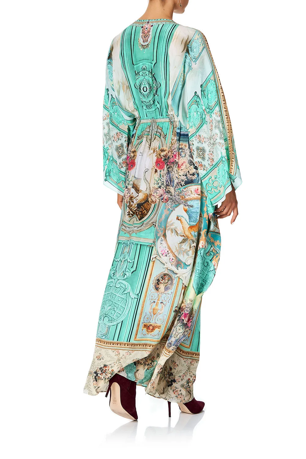 V-NECK KAFTAN WITH TIE WAIST I DREAM OF MARIE